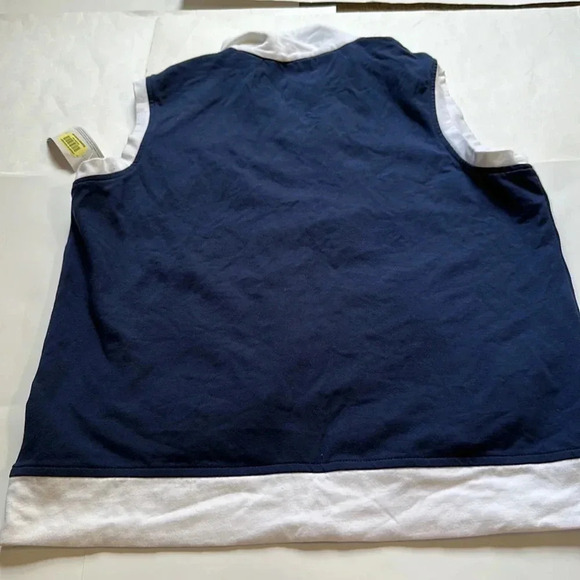 Tommy Hilfiger blue and white zip up vest size XL NWT - Picture 6 of 6